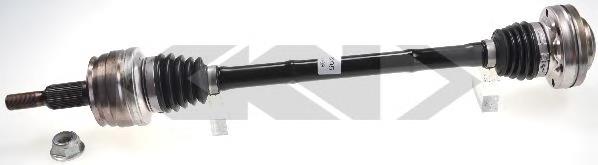 Полуось задняя, левая Pascal G2W072PC