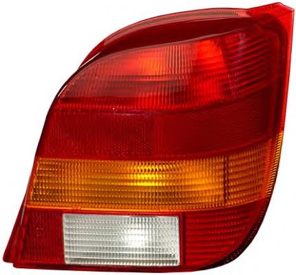 Lanterna traseira direita externa para Ford Fiesta (GFJ)