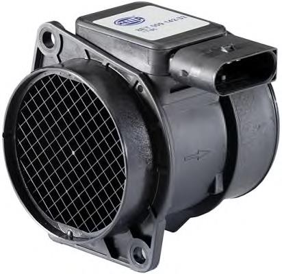 8ET 009 142-331 HELLA sensor de fluxo (consumo de ar, medidor de consumo M.A.F. - (Mass Airflow))