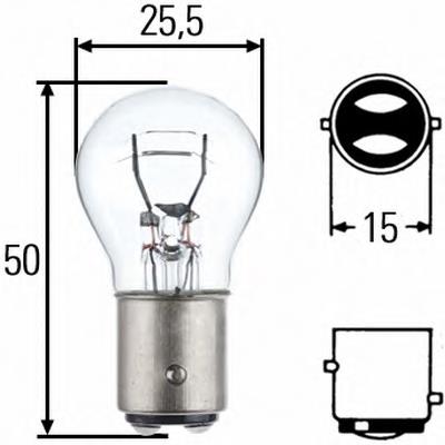 8GD 002 078-123 HELLA lâmpada