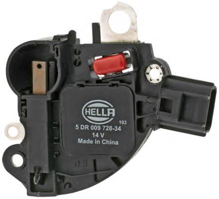 Купить 5DR009728341 HELLA Реле регулятор напряжения генератора