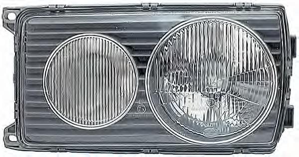 Купить A1238261290 Mercedes Стекло фары правой