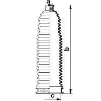 Пыльник рулевого механизма (рейки) правый GKN-Spidan 84085 цена, от 8.15 USD