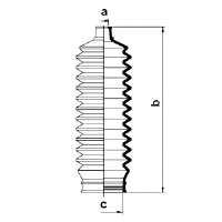 Пыльник рулевого механизма/рейки, левый GKN-Spidan 83854 цена, от 7.91 USD
