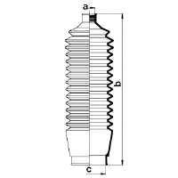 Пыльник рулевого механизма (рейки) правый 83836 GKN-Spidan