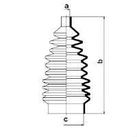 Пыльник рулевого механизма/рейки, левый GKN-Spidan 83723 цена, от 8.86 USD