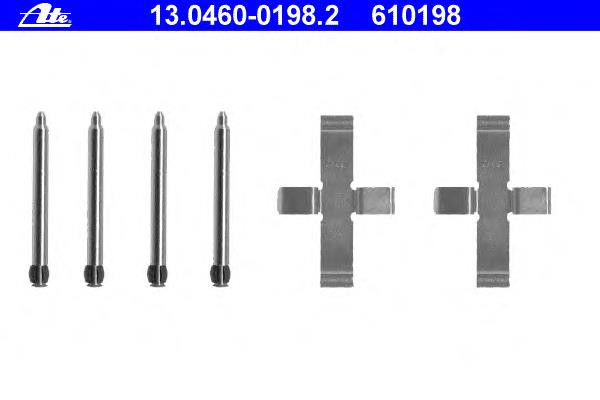 13046001982 ATE kit de reparação das sapatas do freio