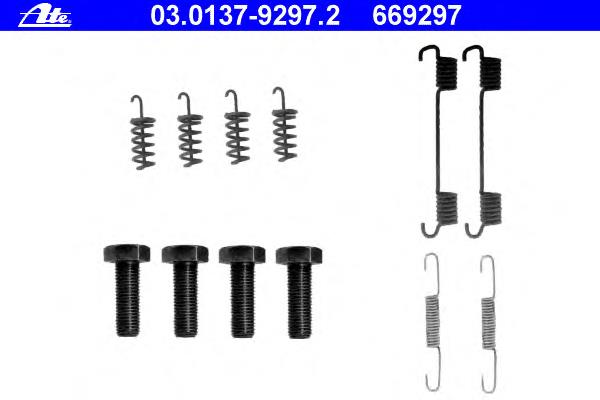 03.0137-9297.2 ATE kit de reparação do freio de estacionamento