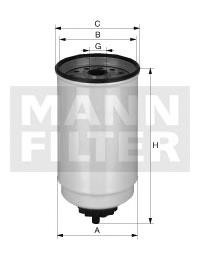 BF1277-SP Baldwin filtro de combustível