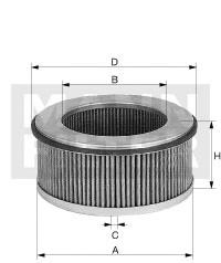 Фильтр салона CU33128 Mann-Filter