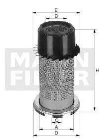 Воздушный фильтр C16340 Mann-Filter