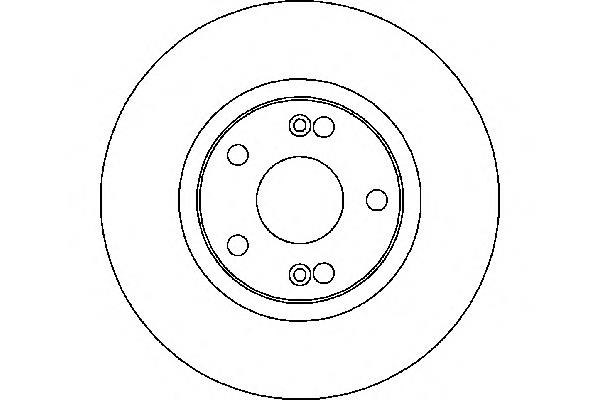 8DD 355 108-631 HELLA disco do freio dianteiro