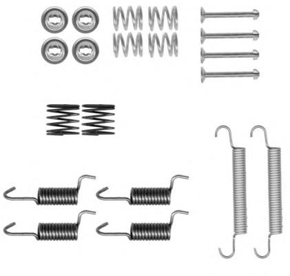 Kit de montagem das sapatas traseiras de tambor para Hyundai Sonata (EF)
