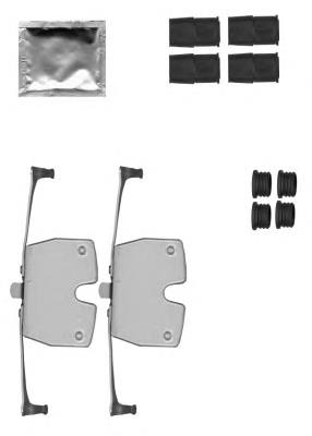 Fechadura de mola de suporte para BMW 7 (F01, F02, F03, F04)