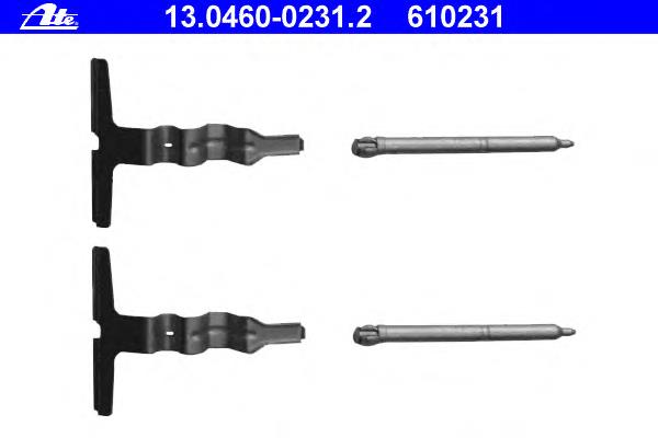 Kit de reparação das sapatas do freio A0004213274 Mercedes