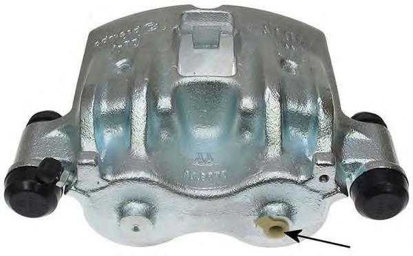 8AC 355 386-081 HELLA suporte do freio traseiro direito