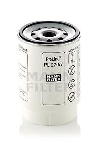 PL2707X Mann-Filter filtro de combustível