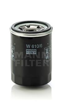 W6106 Mann-Filter filtro de óleo