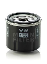 W66 Mann-Filter filtro de óleo