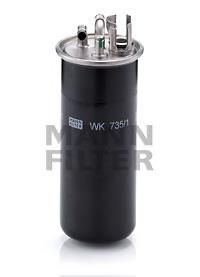 Фильтр тонкой очистки топлива Mann-Filter WK7351 цена, от 53.71 USD