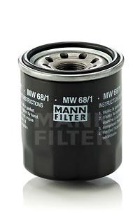 MW681 Mann-Filter filtro de óleo