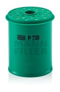 P 738 x Mann-Filter filtro de combustível