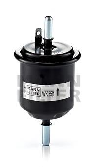 WK551 Mann-Filter filtro de combustível