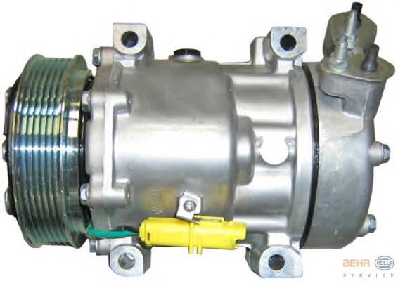 Compressor de aparelho de ar condicionado SD7V161828 Sanden