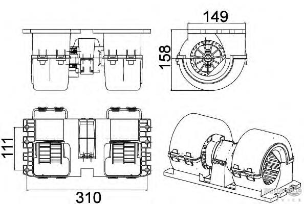 AB145000P Mahle Original 