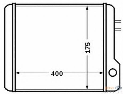 Купить D6IV004TT Thermotec Радиатор печки