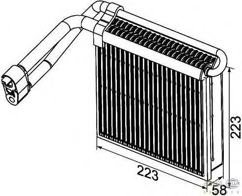 Vaporizador de aparelho de ar condicionado para Ford Kuga (CBV)