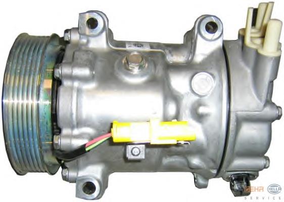Compressor de aparelho de ar condicionado para Peugeot 3008 