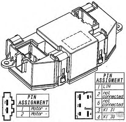 5HL351321-521 HELLA resistor (resistência de ventilador de forno (de aquecedor de salão))