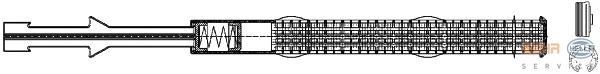 8FT351197791 HELLA tanque de recepção do secador de aparelho de ar condicionado