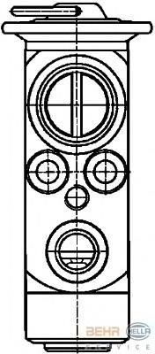 Клапан TRV кондиционера 8UW351234151 HELLA