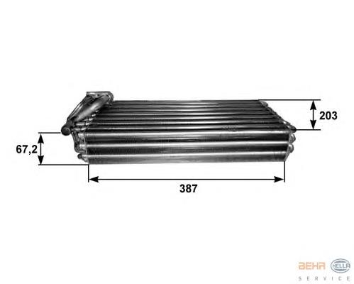 Vaporizador de aparelho de ar condicionado A0008308258 Mercedes