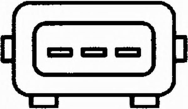 Sensor de posição da válvula de borboleta (potenciômetro) Nissan Sunny 3 N14
