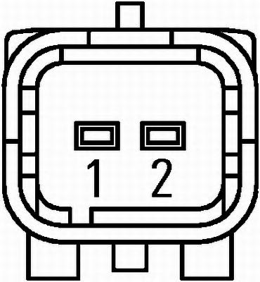 Купить 6PU009106891 HELLA Датчик АБС задний