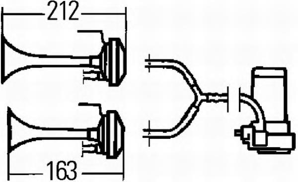 Автомобильный клаксон Bosch 328003024 цена, от 34.06 USD