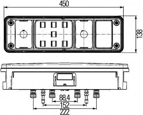 1529574 DAF Задний левый стоп