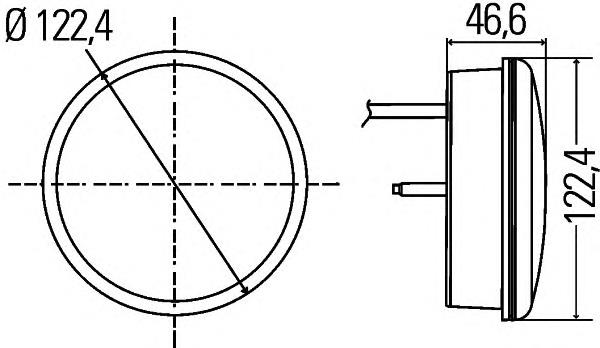 2SD344200001 HELLA Фонари задние