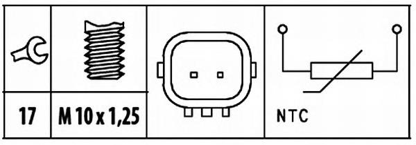 6PT009309421 HELLA Термовыключатель