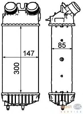 1780-0114 Profit radiador de intercooler