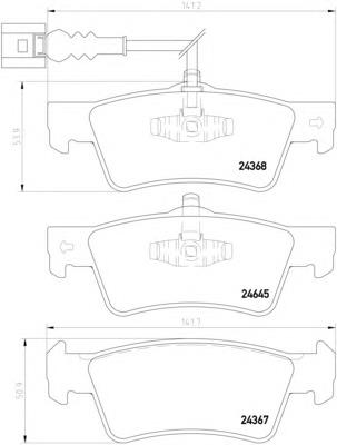 Купить 8DB355013841 HELLA Колодки тормозные задние, дисковые