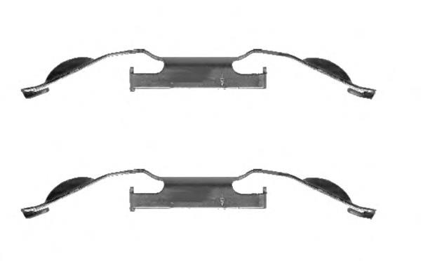 Fechadura de mola de suporte para BMW 3 (E36)