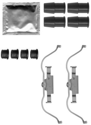 LX0573 Delphi kit de reparação das sapatas do freio