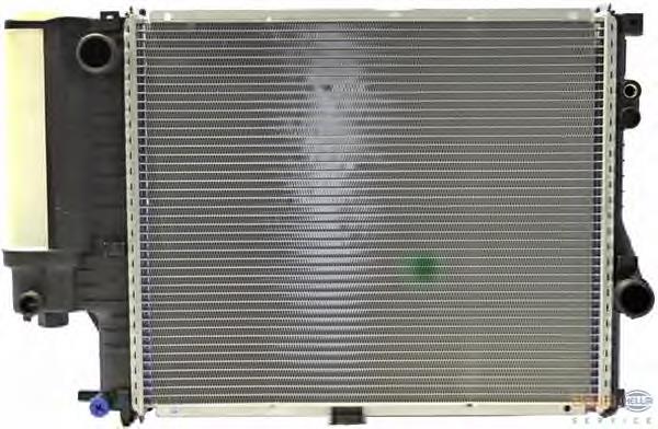 Купить 8MK376711131 HELLA Радиатор водяной