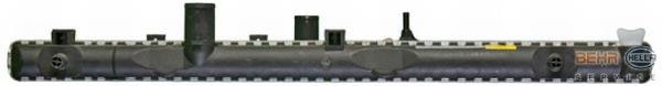 Купить 8MK376706731 HELLA Радиатор водяной