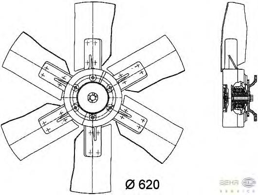 8MV376731201 HELLA 