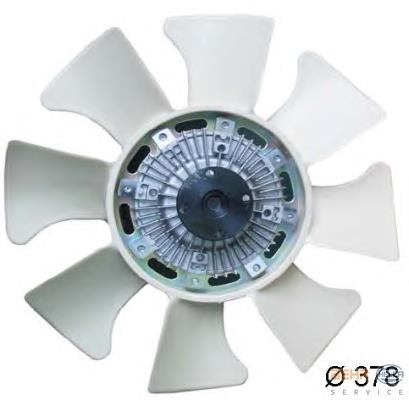 Ventilador (roda de aletas) do radiador de esfriamento 8MV376734281 HELLA